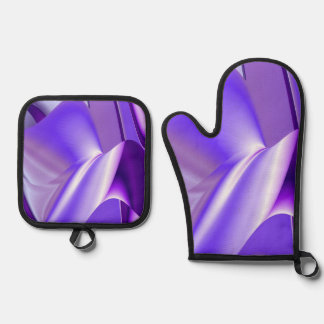 Set De Manoplas Sueños de Arcoíris Púrpura