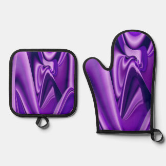 Set De Manoplas Sueños de Arcoíris Púrpura