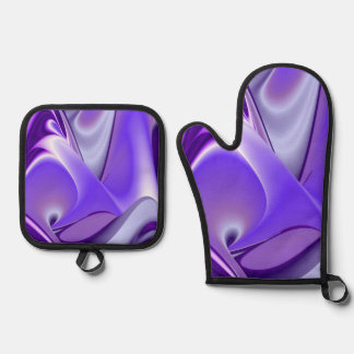 Set De Manoplas Sueños de Arcoíris Púrpura