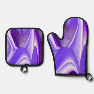 Set De Manoplas Sueños de Arcoíris Púrpura