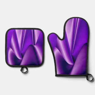 Set De Manoplas Sueños de Arcoíris Púrpura