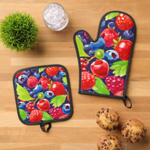 Set De Manoplas Summer Berry Medley