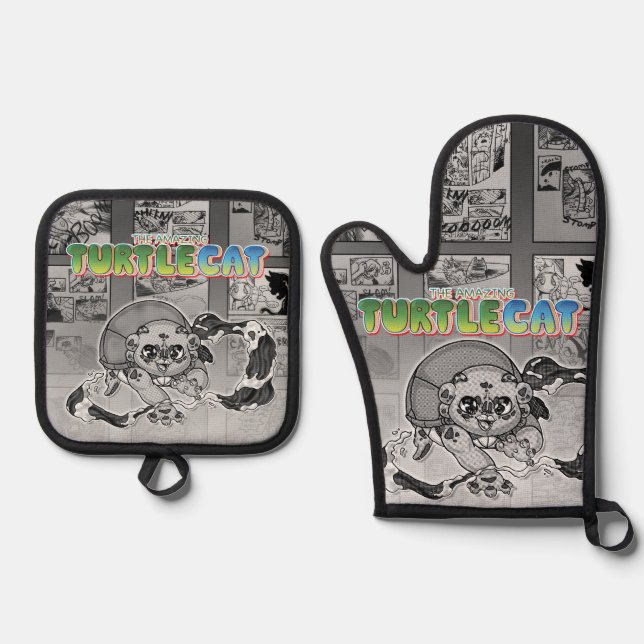 Set De Manoplas swish-a-wssshh actiony turtlecat mitt (Anverso)