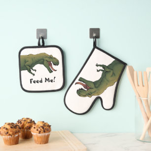 Set De Manoplas ¡T-Rex Feed Me! Dinosaurio Tyrannosauro