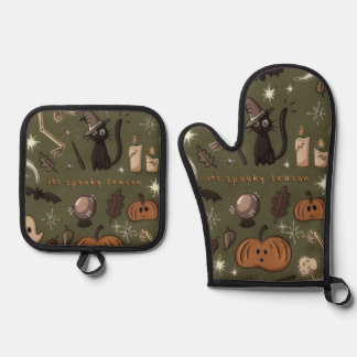 Set De Manoplas Temporada espeluznante de Halloween