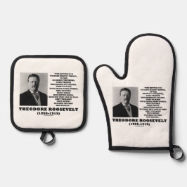 Set De Manoplas Theodore Roosevelt se atreve a citar consejos para