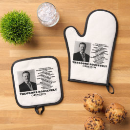 Set De Manoplas Theodore Roosevelt se atreve a citar consejos para