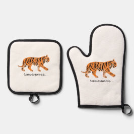 Set De Manoplas Tigre