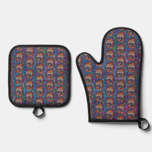 Set De Manoplas Tigre