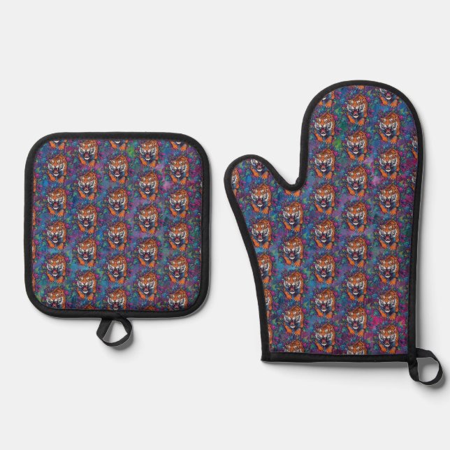 Set De Manoplas Tigre (Anverso)