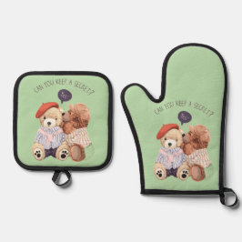 Set De Manoplas Titular de la olla