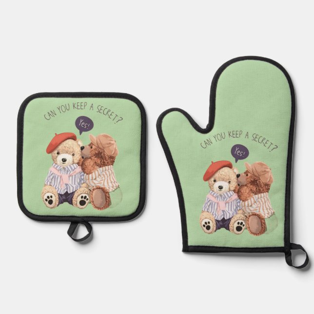 Set De Manoplas Titular de la olla (Anverso)