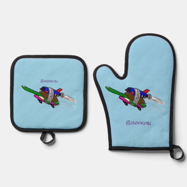 Set De Manoplas Tortuga voladora (Anverso)