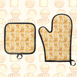 Set De Manoplas Tratamientos de pan de panadería
