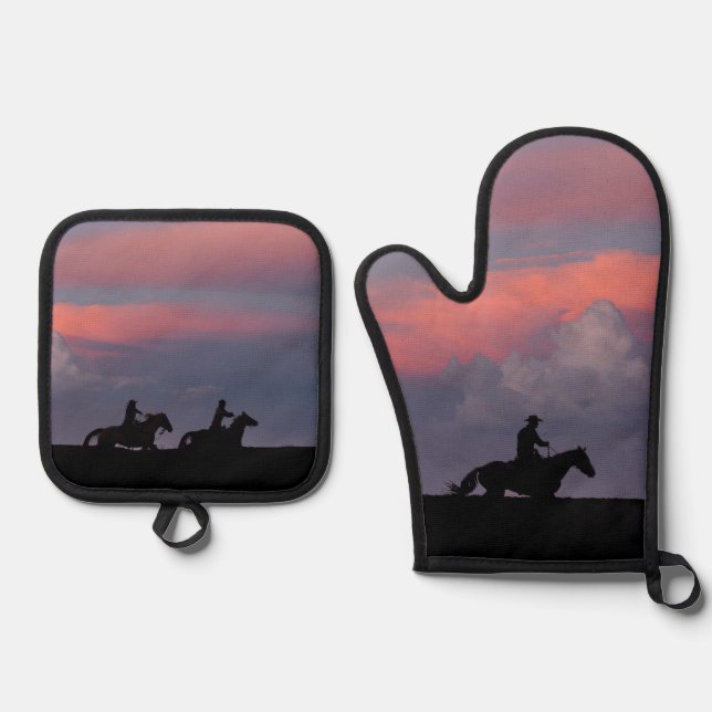 Set De Manoplas Tres Jinetes, Un Horizonte (Anverso)