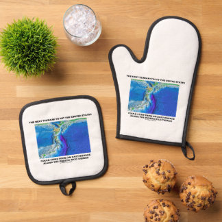 Set De Manoplas Tsunami Puerto Rico Trench Plate Tectónica Tierra