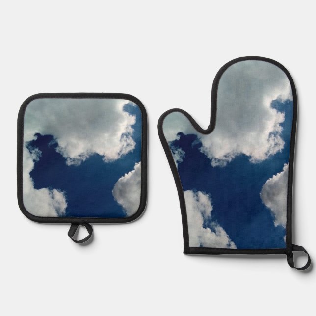 Set De Manoplas Una curva en las nubes (Anverso)