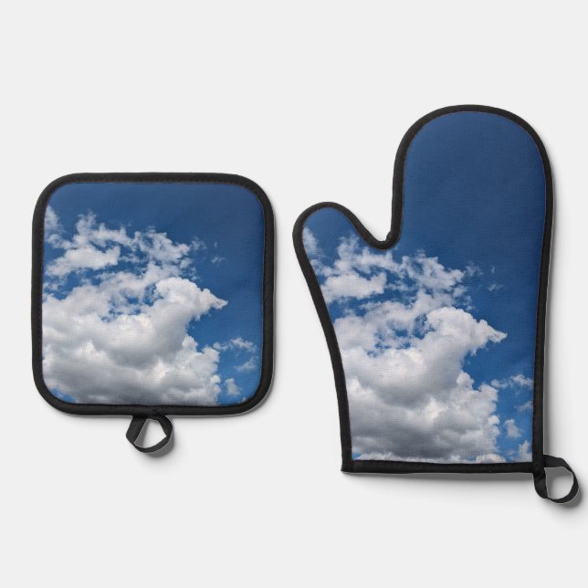 Set De Manoplas Una esquina de nubes (Anverso)