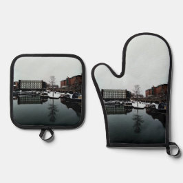 Set De Manoplas Una reflexión en el agua