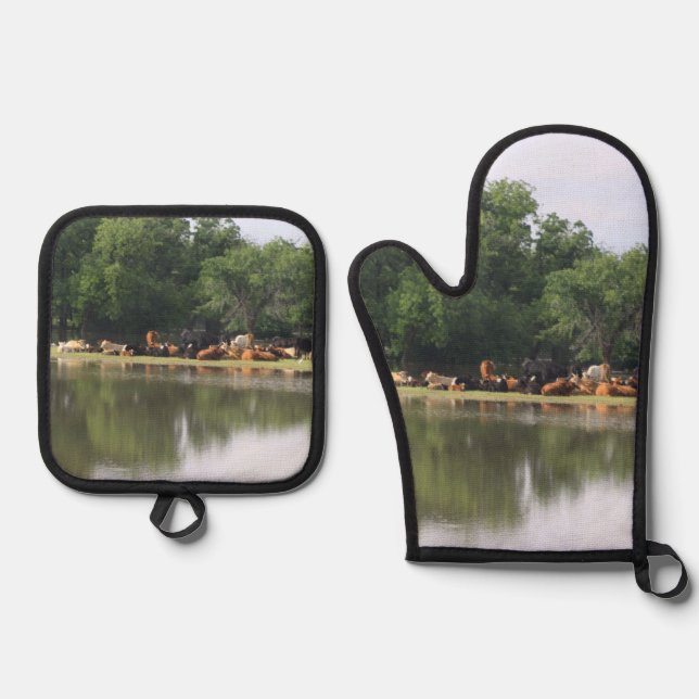 Set De Manoplas Vaca (Anverso)