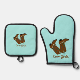 Set De Manoplas vaqueros