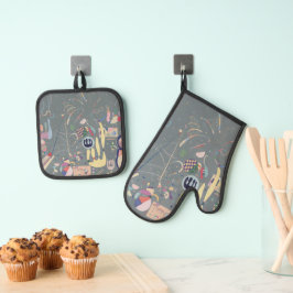 Set De Manoplas Varias Acciones, Kandinsky 