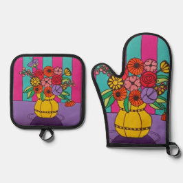 Set De Manoplas Vasa amarilla