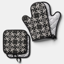 Set De Manoplas Vientos sagrados nativos en gris