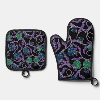 Set De Manoplas Viña a la Luz de la Luna - Colección Mysticool