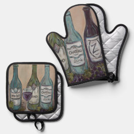 Set De Manoplas Vino II