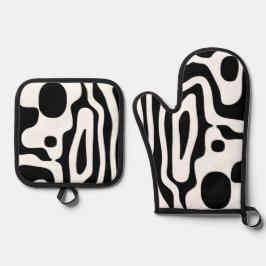 Set De Manoplas Vise Grip: Resumen en blanco y negro