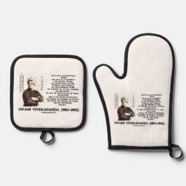 Set De Manoplas Vivekananda Each Soul Potentially Divine Be Free