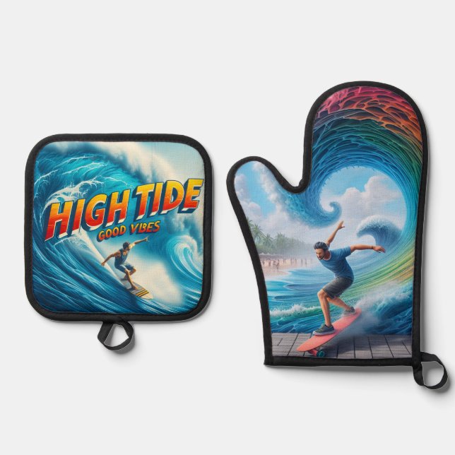 Set De Manoplas Waves & Wanderlust Collection (Anverso)