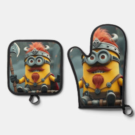 Set De Manoplas „Wikinger-Minion auf Eroberungskurs“