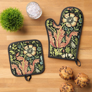 Set De Manoplas William Morris Compton Wallpaper Classic