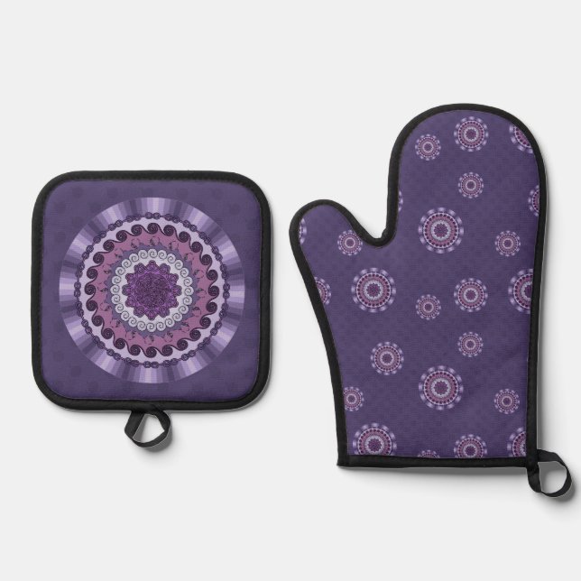 Set De Manoplas Wind Mandala (Anverso)