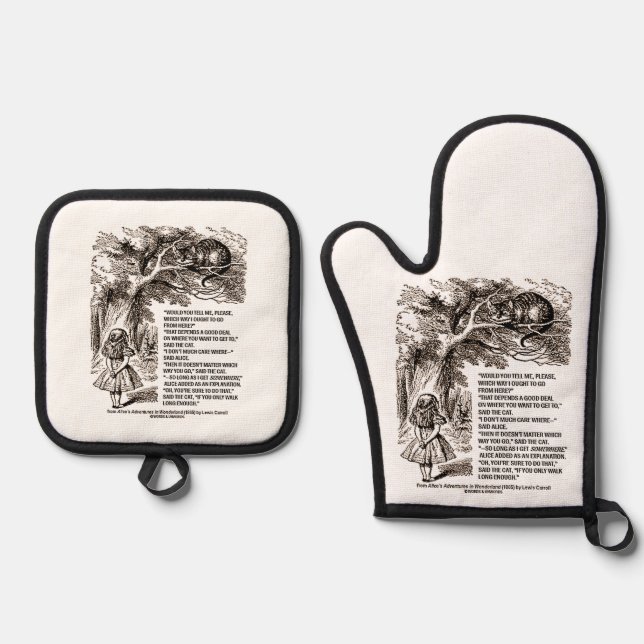 Set De Manoplas Wonderland ¿Cómo Debería Ir A Cita? (Anverso)