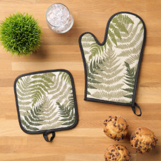 Set De Manoplas Woodland Ferns 