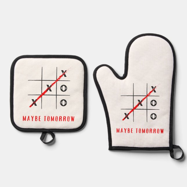 Set De Manoplas x y o, tal vez mañana (Anverso)