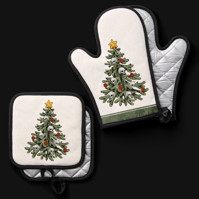 Set De Manoplas XMAS escalofriante | Un Grunge De Árbol De Navidad (Subido por el creador)