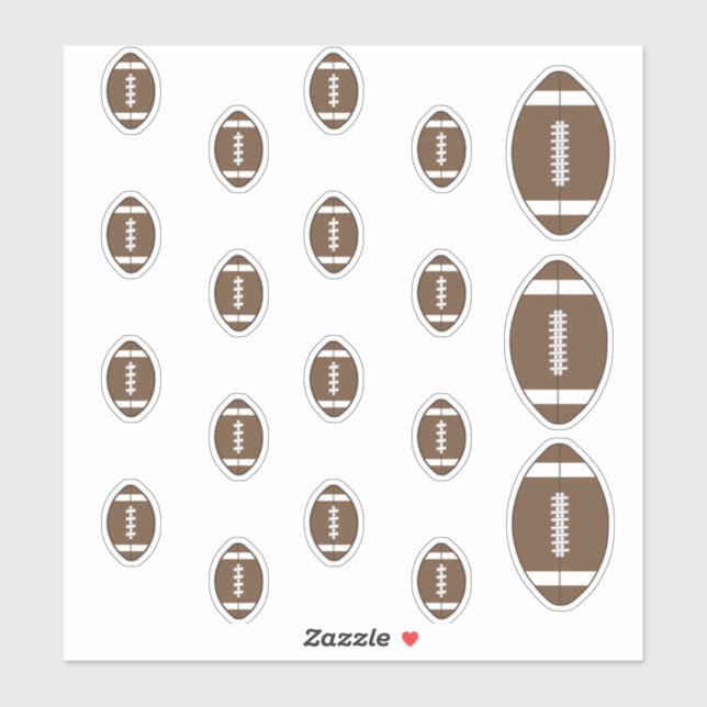 Set de Pegatinas de Fútbol (Hoja)