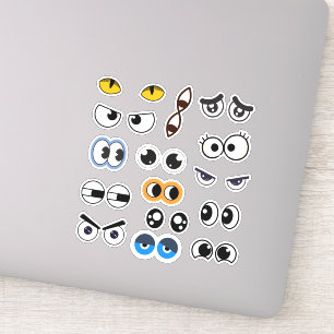 Set de Pegatinas de Ojos Divertidos