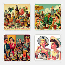 Bebidas de época Ilustracion de bebidas