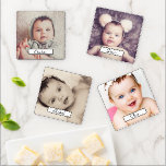 Set De Posavasos Fácil Personalización De Su Propia Foto De Texto Ú<br><div class="desc">Fácil Personalizar su propio conjunto de montaña rusa acrílica único de Ricaso - agregar sus propias fotos o arte y texto a este gran conjunto - hace una maravillosa idea de mantenimiento o regalo</div>