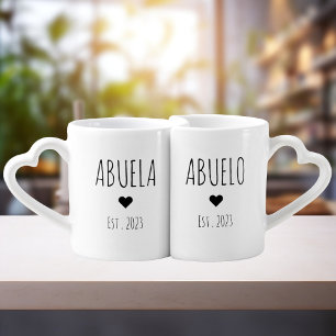 Set De Tazas De Café Abuela Abuelo Est. Juego de Mug 2023
