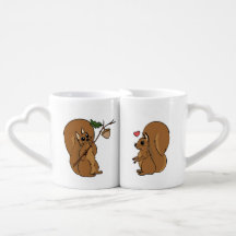 Amor Cutesy de la ardilla