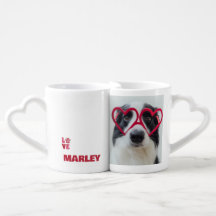 Amor Personalizado Nombre de Amante de Perros