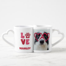 Amor Personalizado Nombre del Amante de los Perros