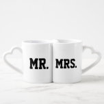 Set De Tazas De Café BODA CAFÉ MUGS, SR. y MRS.<br><div class="desc">SR. Y LA SRA. CAFFEE MUGS</div>