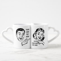 El amor personalizado y la pareja divertida